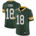 Mens Nike Green Bay Packers #18 Randall Cobb Vapor Untouchable Limited Green Team Color NFL Jersey