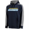 San Diego Chargers NFL Pro Line Westview Pullover Hoodie Navy