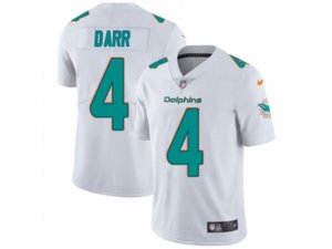 Nike Miami Dolphins #4 Matt Darr Vapor Untouchable Limited White NFL Jersey