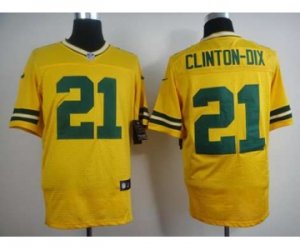 Nike jerseys green bay packers #21 clinton-dix yellow[Elite][clinton-dix]