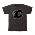 Mens Calgary Flames Black Rink Warrior T-Shirt