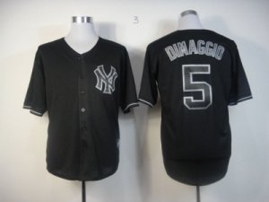 MLB New York Yankees #5 dimaggio Black Jerseys[fashion]