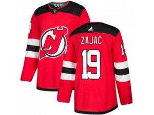 Youth Adidas New Jersey Devils #19 Travis Zajac Red Home Authentic Stitched NHL Jersey