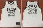 Paris Saint-Germain #23 Michael Jordan White Fashion Jersey