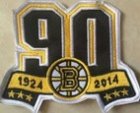 Boston Bruins 90TH Patch