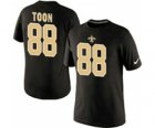 Nike New Orleans Saints 88 Nick Toon Pride Name & Number T-Shirt