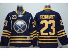 NHL Buffalo Sabres #23 Reinhart blue Stitched Jerseys