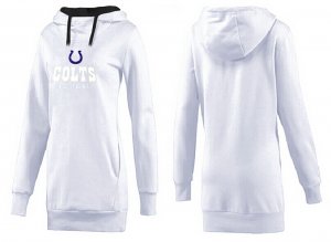 Women Indianapolis Colts Logo Pullover Hoodie-097