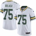 Mens Nike Green Bay Packers #75 Bryan Bulaga Limited White Rush NFL Jersey