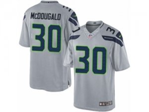 Mens Nike Seattle Seahawks #30 Bradley McDougald Limited Grey Alternate NFL Jersey