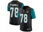 Nike Jacksonville Jaguars #78 Jermey Parnell Vapor Untouchable Limited Black Alternate NFL Jersey