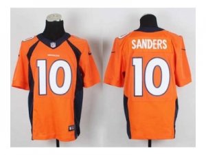 Nike jerseys denver broncos #10 sanders orange[new Elite][sanders]