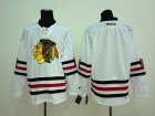 NHL chicago blackhawks blank white jerseys(2015 new classic)