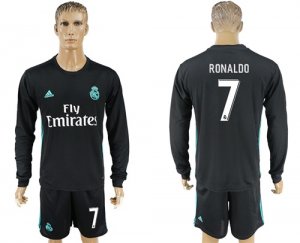 2017-18 Real Madrid 7 RONALDO Away Soccer Jersey