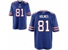 Mens Nike Buffalo Bills #81 Andre Holmes Game Royal Blue Team Color NFL Jersey