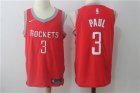 Houston Rockets #3 Chris Paul Red Nike Jersey