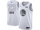 Men Nike Golden State Warriors #23 Draymond Green White NBA Jordan Swingman 2018 All-Star Game Jersey