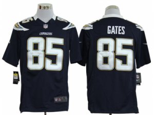 Nike NFL san diego chargers #85 antonio gates dk.blue Game Jerseys