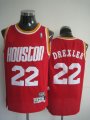 nba houston rockets #22 drexler Swingman red