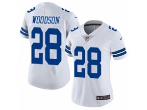 Women Nike Dallas Cowboys #28 Darren Woodson Vapor Untouchable Limited White NFL Jersey