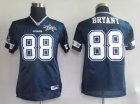 nfl dallas cowboys #88 bryant blue[kids 50th]