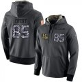 NFL Mens Nike Cincinnati Bengals #85 Tyler Eifert Stitched Black Anthracite Salute to Service Player Performance Hoodie