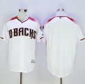 Arizona Diamondbacks Blank White-Brick New Cool Base Stitched Baseball Jersey