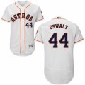 Men's Majestic Houston Astros #44 Roy Oswalt White Flexbase Authentic Collection MLB Jersey