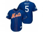 Mens New York Mets #5 David Wright 2017 Spring Training Cool Base Stitched MLB Jersey