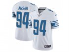 Nike Detroit Lions #94 Ziggy Ansah White Mens Stitched NFL Limited Jersey