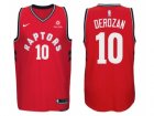Nike NBA Toronto Raptors #10 DeMar DeRozan Jersey 2017-18 New Season Red Jersey