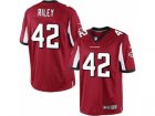 Mens Nike Atlanta Falcons #42 Duke Riley Limited Red Team Color NFL Jersey