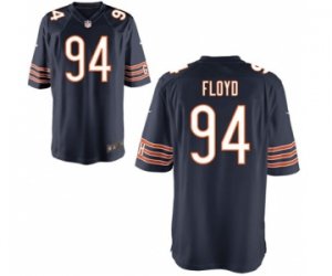 Men\'s Nike Chicago Bears #94 Leonard Floyd Game Navy Blue Team Color NFL Jersey