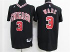 Nba Chicago Bulls #3 Dwayne Wade Black Pride Swingman Jersey