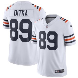 Nike Bears #89 Mike Ditka White 2019 Alternate Classic Retired Vapor Untouchable Limited Jersey