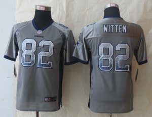 Youth 2014 New Nike Dallas cowboys #82 Witten Grey Jerseys(Drift Fashion)