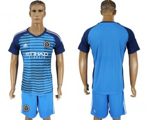 2018-19 New York City FC Lake Blue Boalkeeper Soccer Jersey