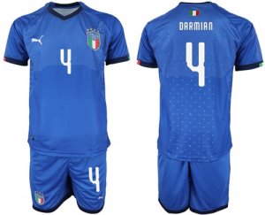 2018-19 Italy 4 DARMIAN Home Soccer Jersey