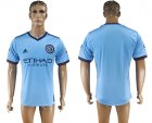 2017-18 New York City FC Home Thailand Soccer Jersey