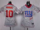 Nike Women New York Giants #10 Eli Manning FEM FAN Zebra NFL Jerseys