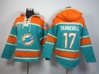 Nike jerseys Miami Dolphins #17 Tannehill green-orange[pullover hooded sweatshirt]