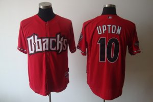 mlb arizona diamondbacks #10 justin upton red(cool base)