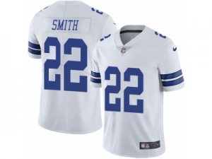 Mens Nike Dallas Cowboys #22 Emmitt Smith Vapor Untouchable Limited White NFL Jersey