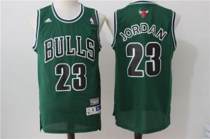 nba chicago Bulls # 23 Michael Jordan Green Hardwood Classics Swingman Jersey