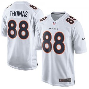 Nike Denver Broncos #88 Demaryius Thomas White Men Stitched NFL Game Event Jersey