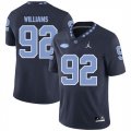 North Carolina Tar Heels 92 Sylvester Williams Black College Football Jersey