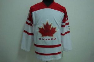 nhl team canada #19 thornton white[2010 olympic]