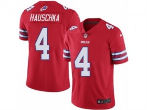 Mens Nike Buffalo Bills #4 Stephen Hauschka Elite Red Rush NFL Jersey