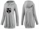 NHL Women Los Angeles Kings Logo Pullover Hoodie 9