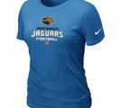 Women Jacksonville Jaguars Light blue T-Shirt